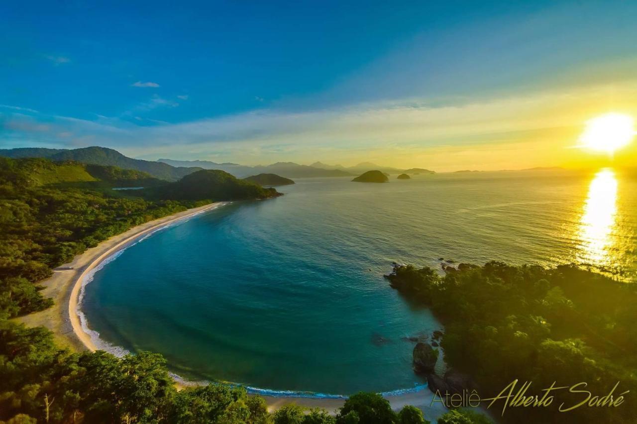 Recanto Tangara - Chale - Praia Do Felix Ubatuba Exteriör bild